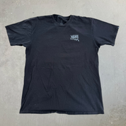 J- Vans Palm Trees Family First Text Tee - L