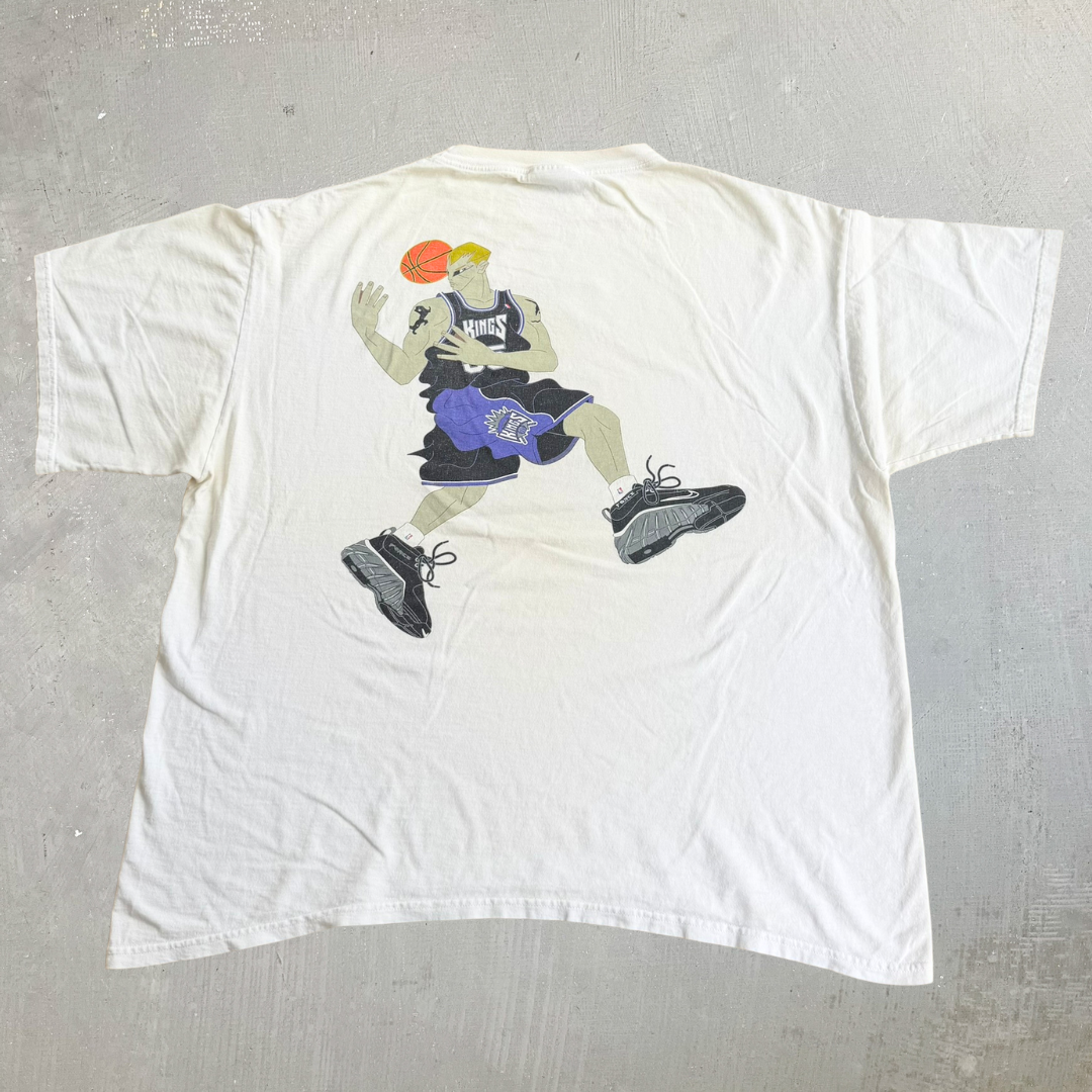 J- Vintage Nike Team Jason Williams Cartoon Character Graphic Tee - XL