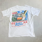 J- Vintage 90s In n Out Southern California Graphic Made In USA Single Stitch Tee - L