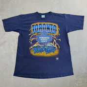 J- Vintage '94 Toronto Maple Leafs NHL Arena Graphic & Text Tee - XL