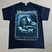 J- '14 Megadeath Youthanasia 20th Anniversary Graphic Tee - M