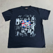 J- Vintage 90s Sex Pistols Anarchy In The UK Punk's Not Dead Graphic Tee - XL