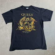 J- '23 Queen & Adam Lambert The Rhapsody Tour Graphic Tee - L