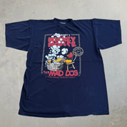 J- Vintage 90s Disney Mickey Mouse & The Mad Dog Graphic Admit One Made In Canada Tee - L