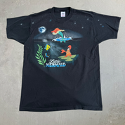 Vintage Disney The Little Mermaid Graphic Made In USA Single Stitch Tee - L/XL