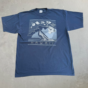 J- Vintage Hawaii Islands Graphic Made In USA Single Stitch Tee - XL