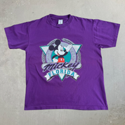 Vintage Disney Mickey Florida Graphic Made In USA Single Stitch Tee - L