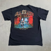 J- '23 Queen & Adam Lambert The Rhapsody Tour Graphic Tee - L