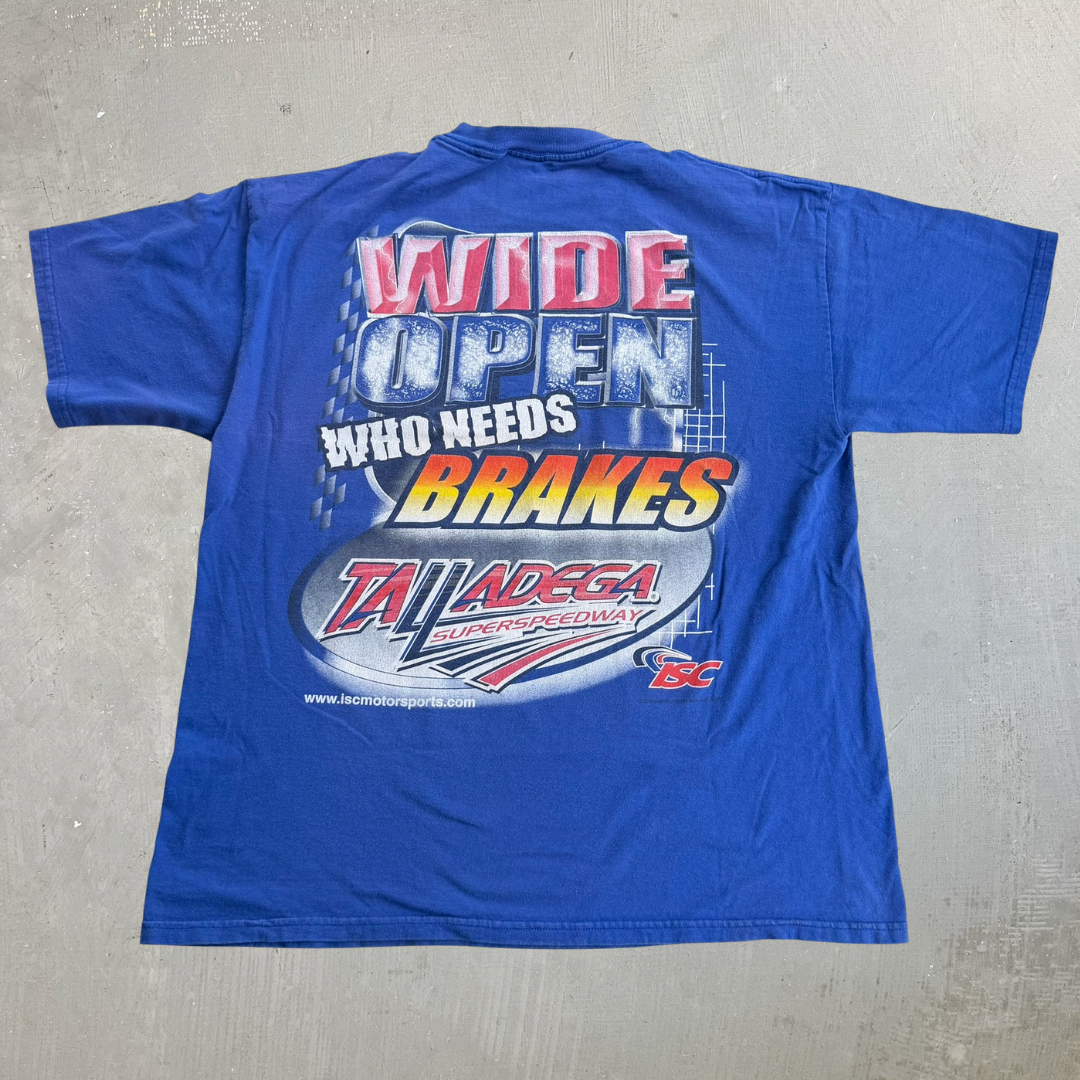 J- Vintage '00 Nascar Talladega Super Speedway Car Graphic Tee - XL