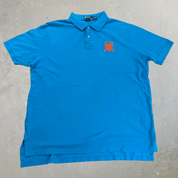 J- Vintage Polo Ralph Lauren Embroidered Logo Polo Shirt - 2XL