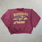 J- Vintage Minnesota Golden Gophers Graphic Crewneck - XL