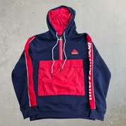 J- Vintage Rocawear Embroidered Logo Quarter Zip Pullover Hoodie - M