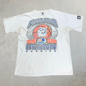 J- Vintage '99 Uconn Huskies Final Four Basketball Starter Tee - L