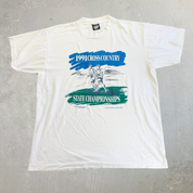 J-  Vintage '91 Arizona Cross Country State Championship Made In USA Single Stitch Tee - L