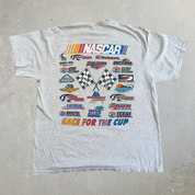 Vintage '00 Nascar Race For The Cup 2000 Graphic Tee - L