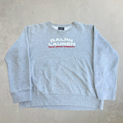 J- Vintage Polo Jeans RL Embroidered Logo & Text Crewneck - XL