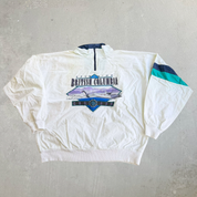J- Vintage Spirit Of British Columbia BC Ferries Graphic Pull Over Anorak Jacket - XL