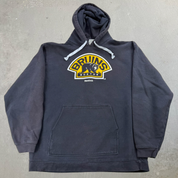 J- Boston Bruins NHL CCM Logo Hoodie - L
