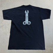 J- Vintage Tool Wrench Graphic Made In Mexico Giant Tag Tee - XL