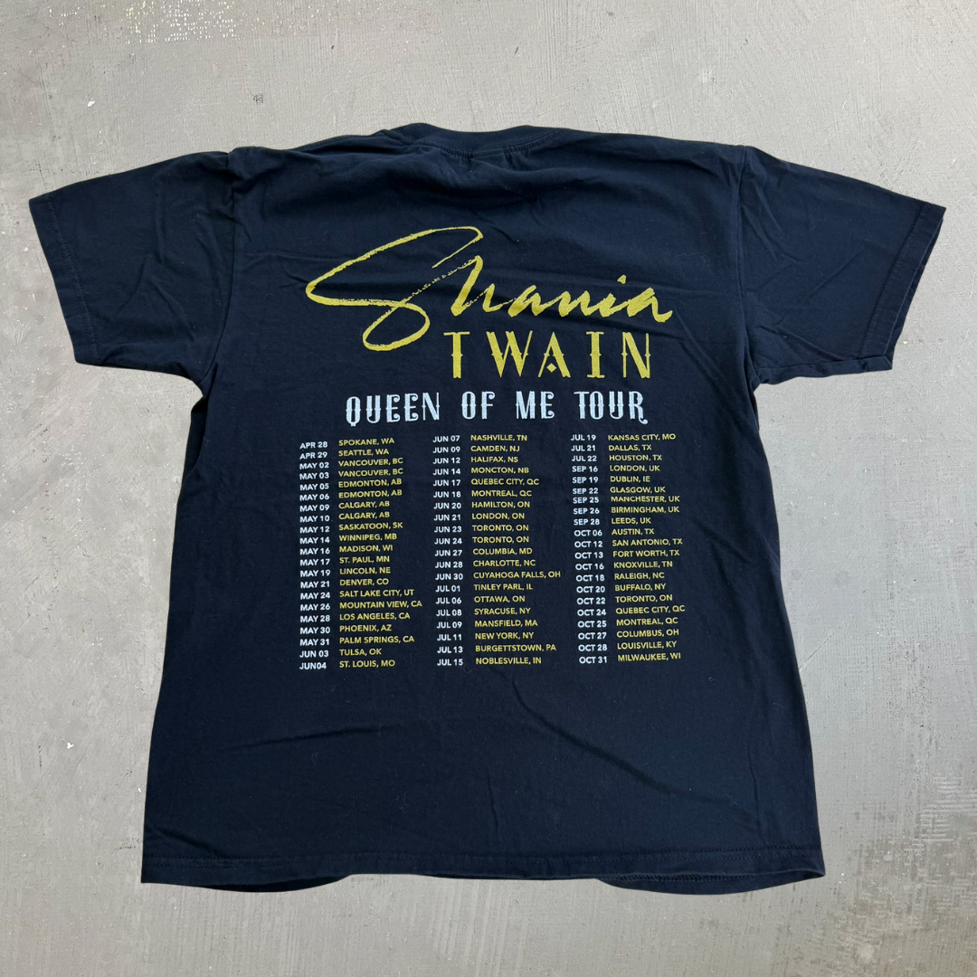 J- '23 Shania Twain Queen Of Me Tour Pictures Tee - M