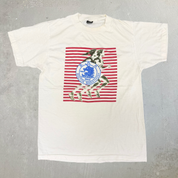 J- Vintage '88 B.A.A 92nd Boston Marathon Graphic Made In USA Single Stitch Tee - L