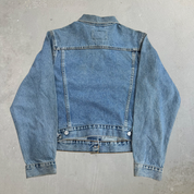 J- Vintage '95 Levi's 77597 Made In USA Trucker Denim Jacket - L