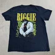 J- Notorious BIG Biggie Graphic Picture Tee - L