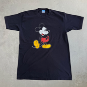 Vintage Disney Mickey Mouse Graphic Made In USA Single Stitch Tee - L
