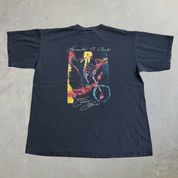 J- Vintage '91 Planet Hollywood Sylvester Stallone Graphic Made In USA Tee - L