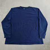 J- Vintage Polo RL Embroidered Logo Long Sleeve Tee - XL