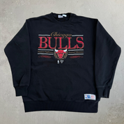 Vintage Chicago Bulls NBA Logo Graphic Crewneck - M