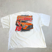 J- Vintage Nascar Carl Edwards Text & Car Graphic Tee - 3XL