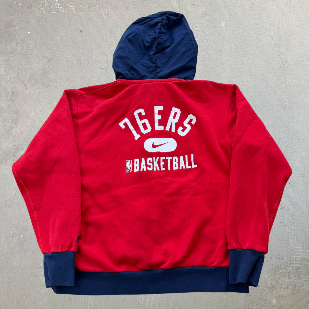 J- Nike NBA Basketball Philadelphia 76ers Graphic Hoodie - L