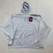 J- Vintage Champion Reverse Weave Embroidered C Hoodie - 2XL