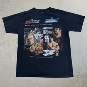 J- Vintage '04 WWE Raw & Smackdown Picture Graphic Tee - M