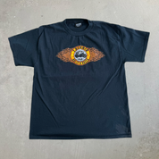 Vintage '05 Laconia Bike Week Rally & Races Graphic Made In USA Tee - L