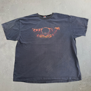 J- Vintage '05 Harley Davidson Cowboys Beaumont Texas Graphic Tee - 2XL