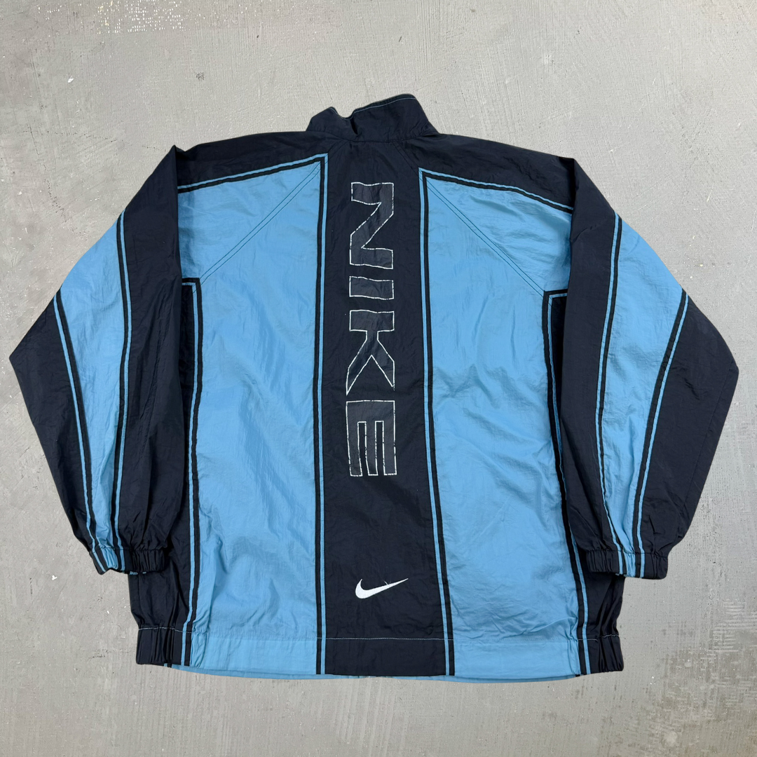 F- Vintage 90s Nike Lightweight Zip Up Jacket - XL