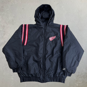Vintage Youth Detroit Red Wings NHL Puma Zip Up Winter Jacket - Youth XL 18-20 (fits M)