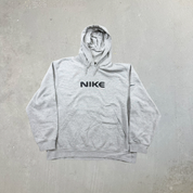 F- Vintage Nike Embroidered Text Hoodie