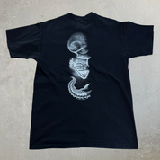 J- Vintage '97 Tool Text & Unborn Graphic Made In Mexico Giant Tag Tee - L