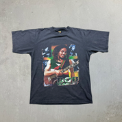 F- Vintage Bob Marley Picture Collage Two & two Tag Tee