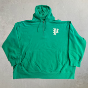 J- Vintage Polo RL Gothic Text Half Zip Hoodie - 3XL Big