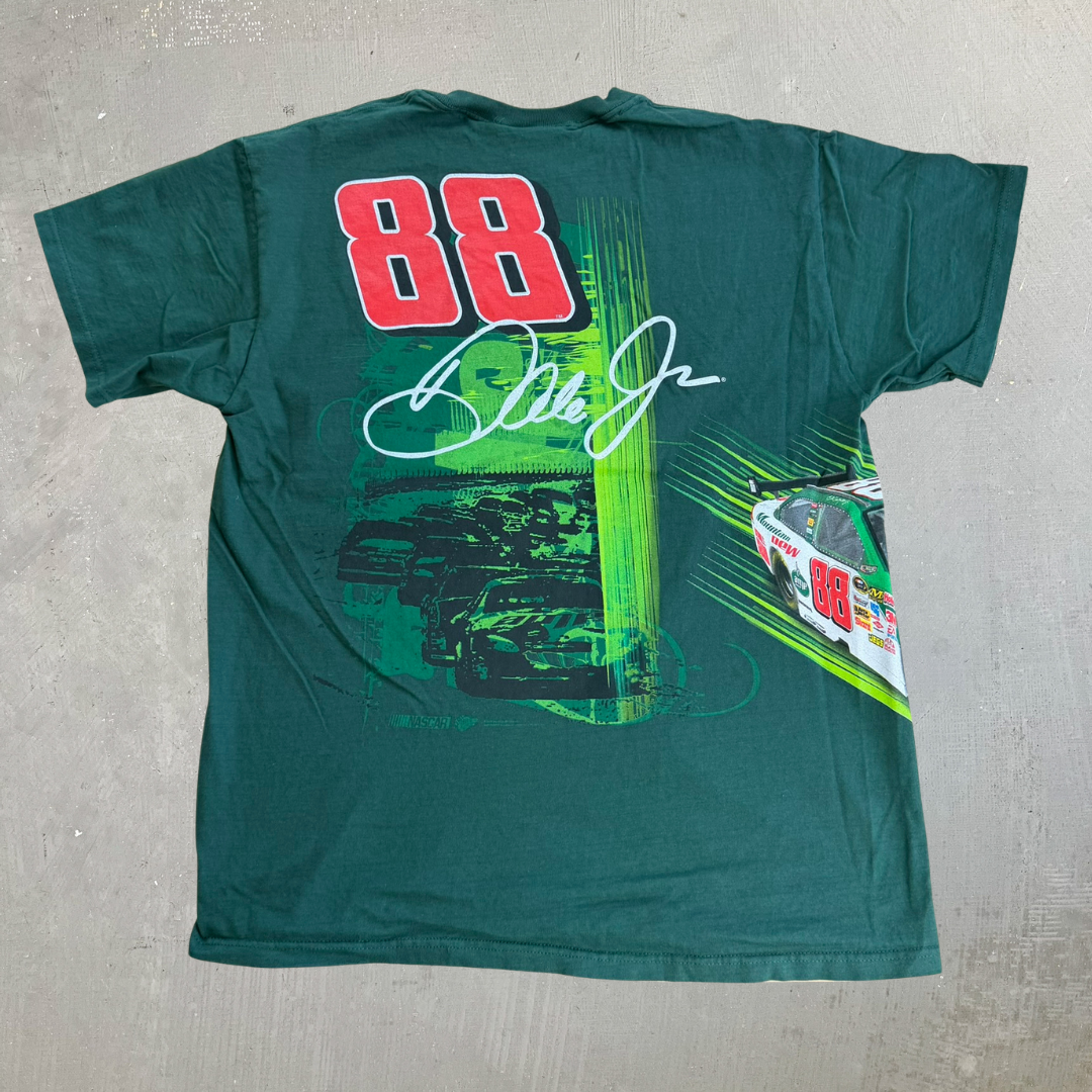 J- Vintage Nascar Dale Jr AMP Energy Car Graphic & Picture Tee - 2XL