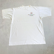 J- Vintage 90s Cooks California Champagne Graphic Made In USA Single Stitch Tee - XL
