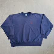 J- Vintage 90s Adidas Embroidered Logo Crewneck - L