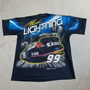 J- Vintage Nascar Jeff Burton Jumbo Print Graphic Tee - XL