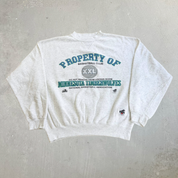 J- Vintage Minnesota Timberwolves NBA Locker Room Graphic Crewneck - XL