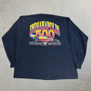 J- Vintage '97 Indianapolis Indy 500 Made In USA Long Sleeve Tee - XL