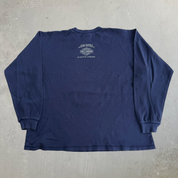 Vintage '06 Harley Davidson Calgary Alberta Graphic Thermal Long Sleeve Tee - XL